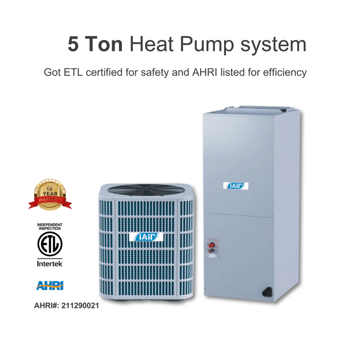 iAiR 14.3SEER2 Single Speed Heat Pump System