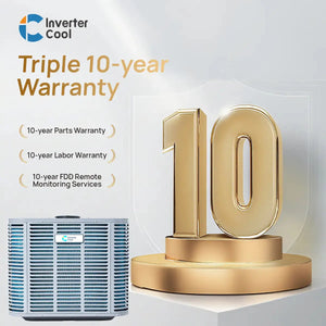 2 ton heat pump with triple 10-year warranty