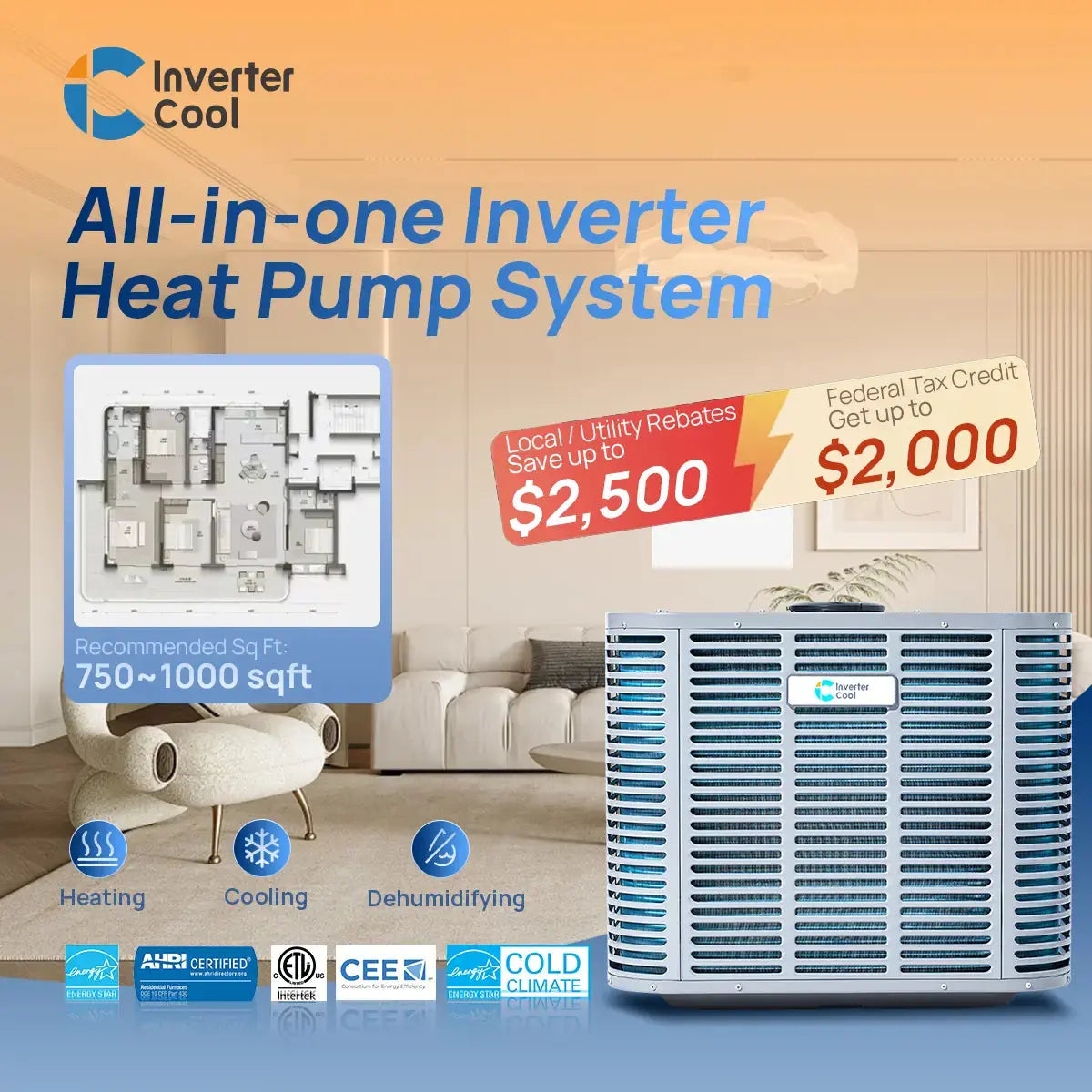 2 ton variable speed heat pump