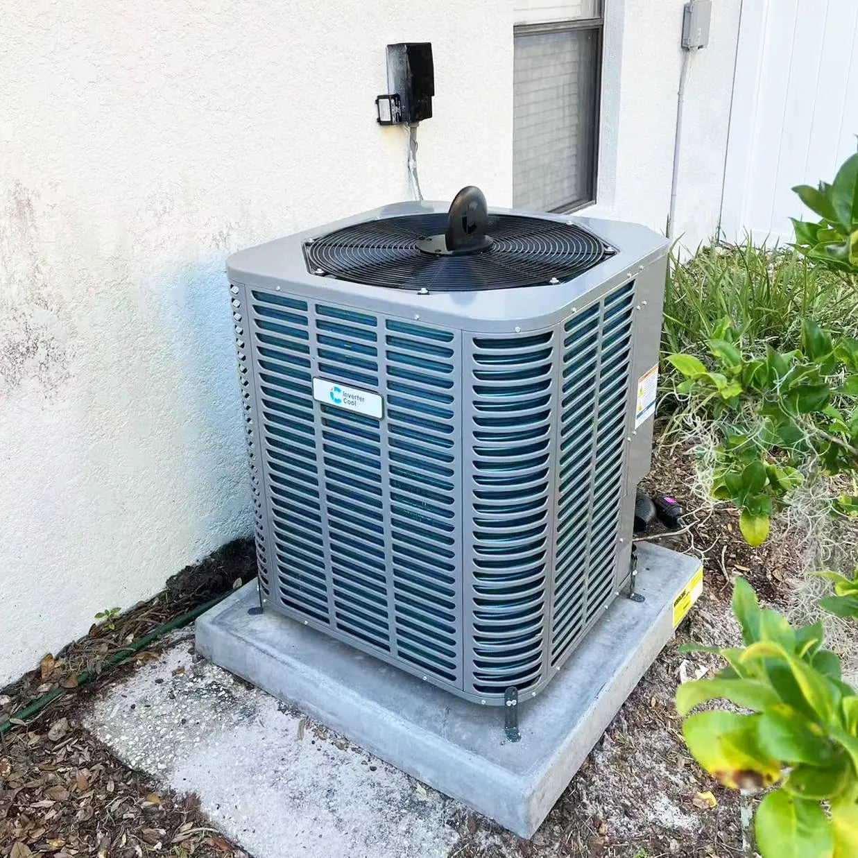 Installation of 2 ton ultra heat pump system